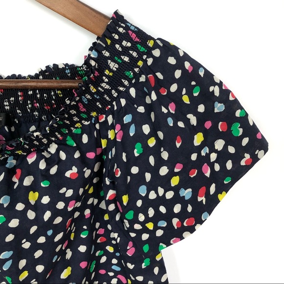 J. Crew Ratti Happy Cat Confetti Top - Picture 4 of 5